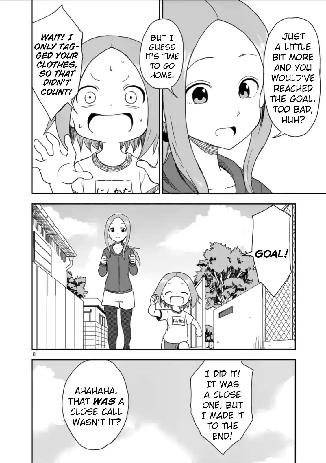 Karakai Jouzu no (Moto) Takagi-san Chapter 56 8